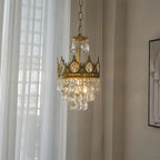 French Retro Crystal Chandelier for Dining Room