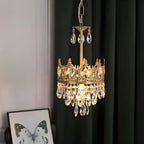French Retro Crystal Chandelier for Dining Room