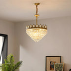 French Retro Crystal Chandelier for Dining Room