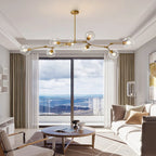 Freya Modern Glass Chandelier