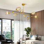 Freya Modern Glass Chandelier
