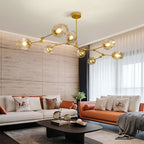 Freya Modern Glass Chandelier