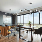 Freya Modern Glass Chandelier