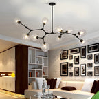 Freya Modern Glass Chandelier