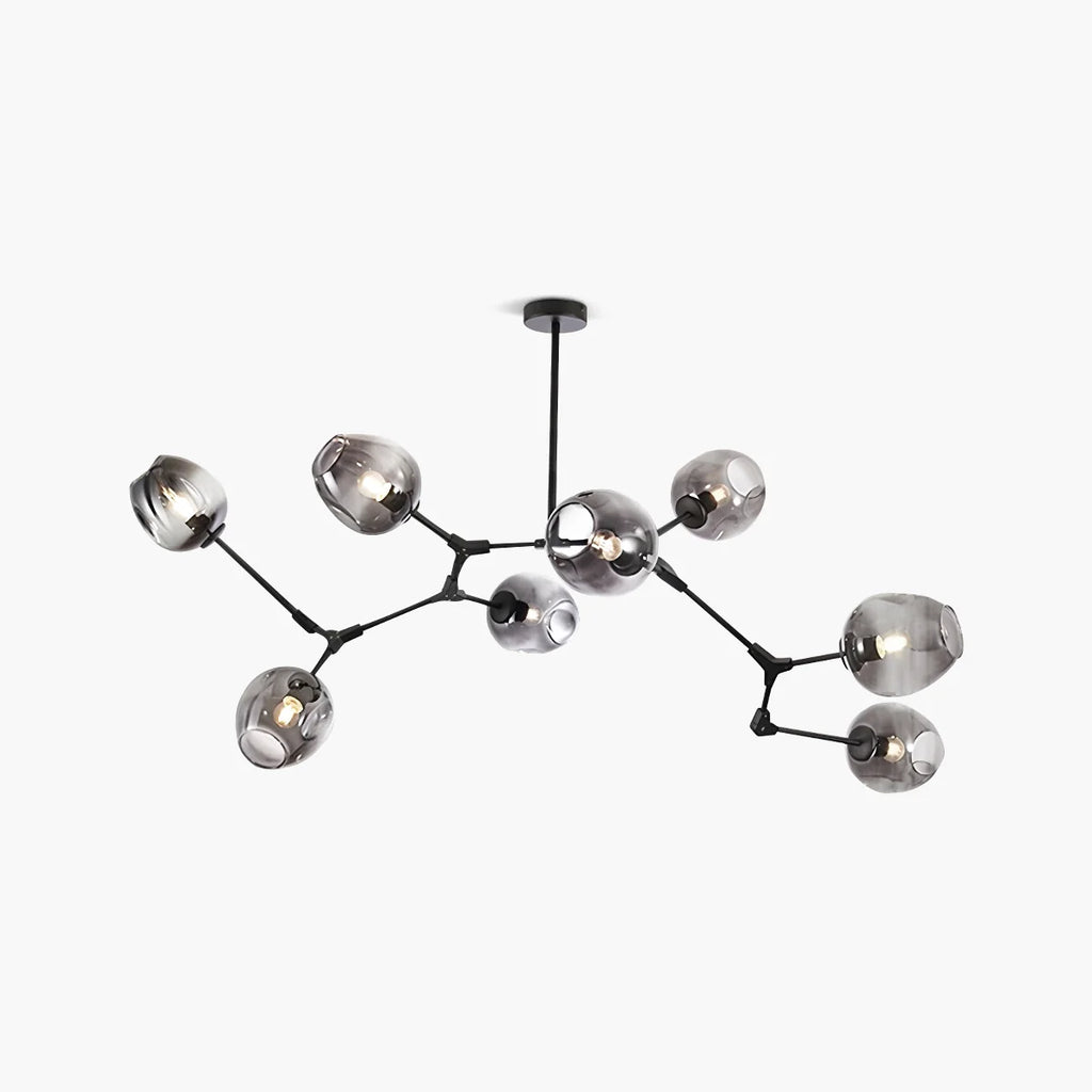 Freya Modern Glass Chandelier