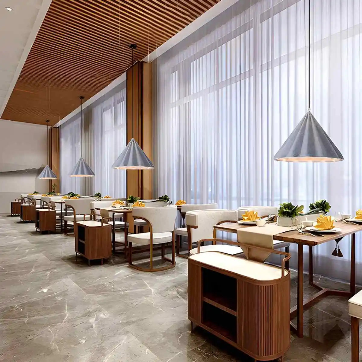 Ice Cream Shaped Felt Pendant Light for Kids Room