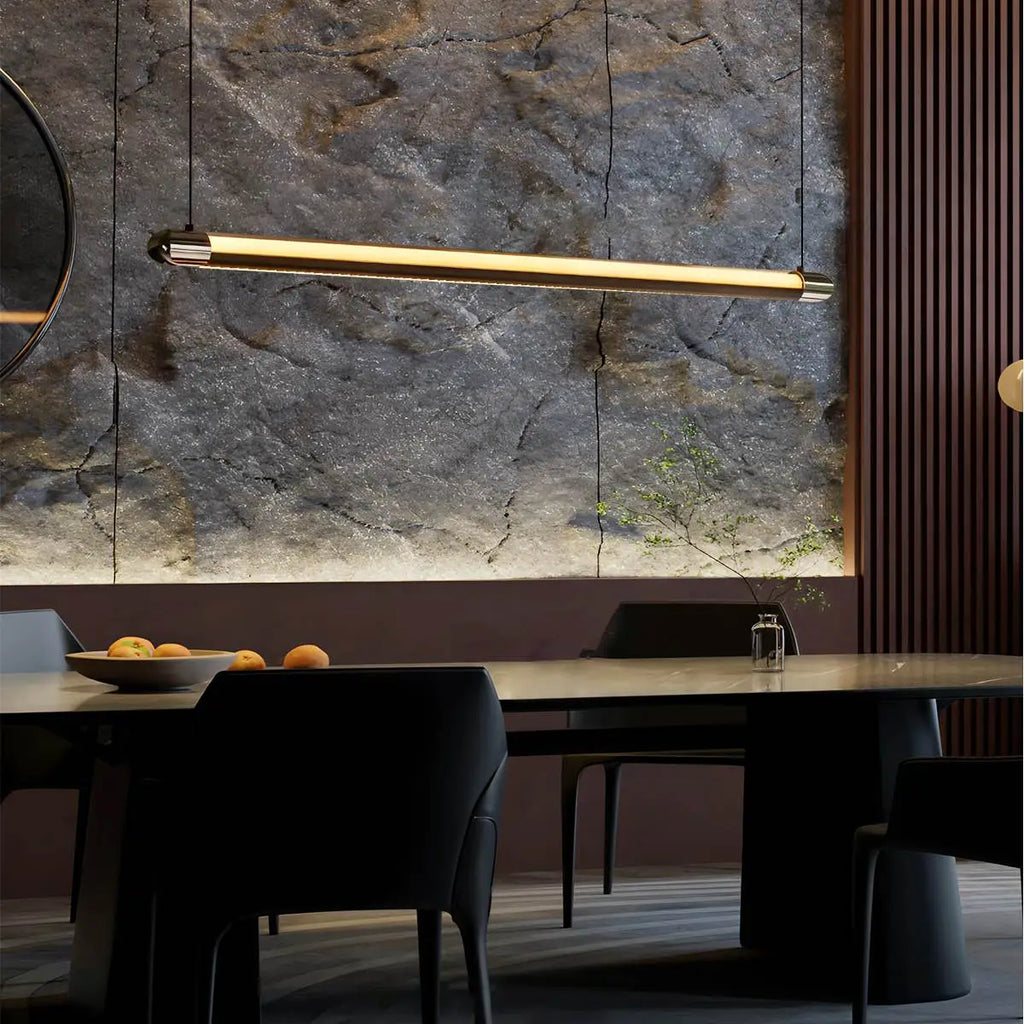 Modern Light Luxury Linear Pendant Light