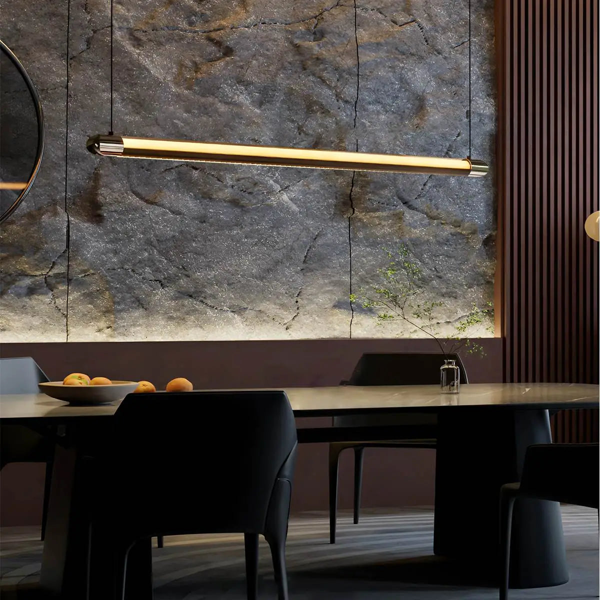 Modern Light Luxury Linear Pendant Light