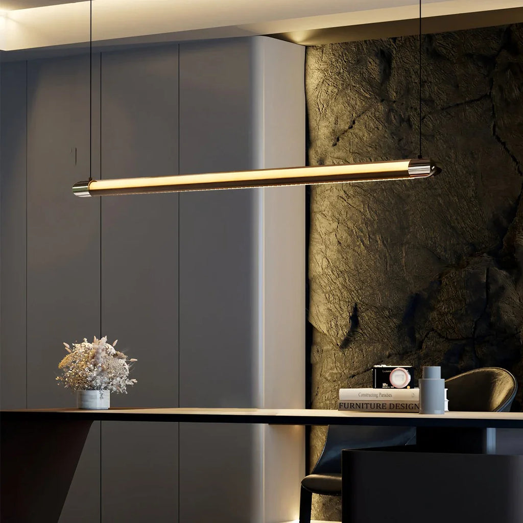 Modern Light Luxury Linear Pendant Light