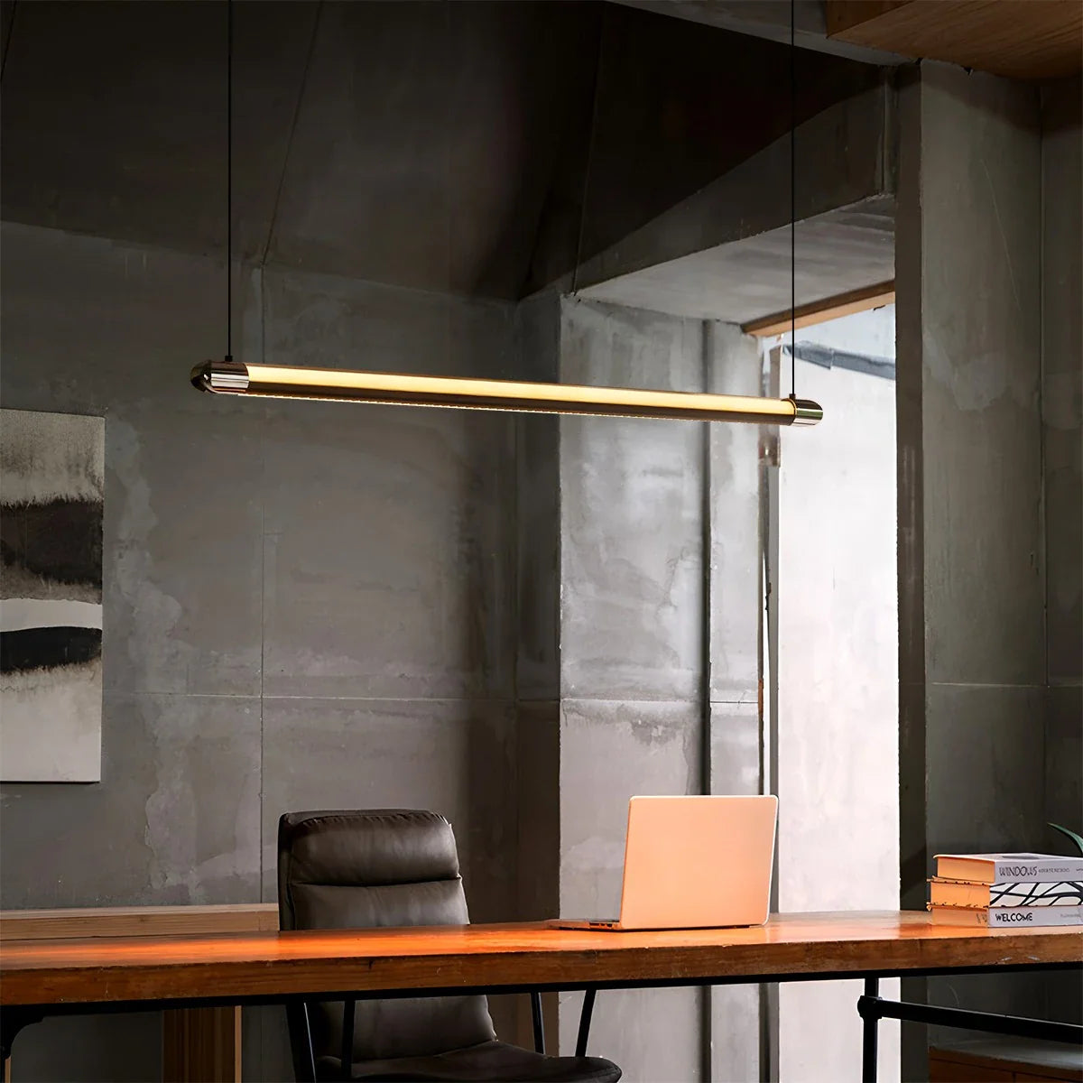Modern Light Luxury Linear Pendant Light