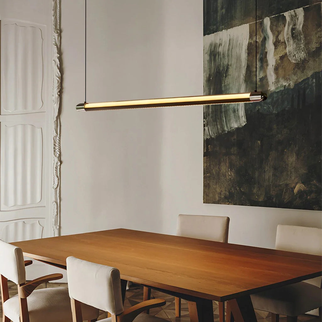 Modern Light Luxury Linear Pendant Light