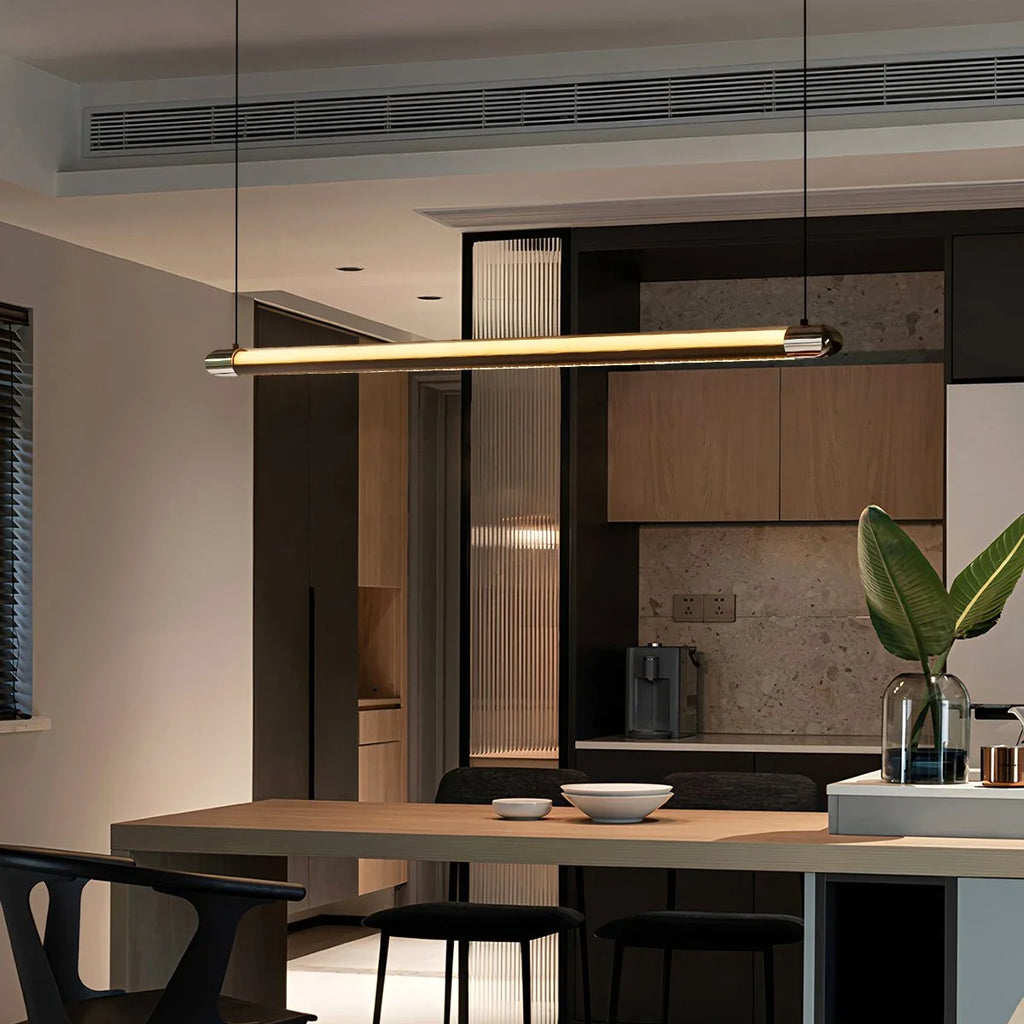 Modern Light Luxury Linear Pendant Light