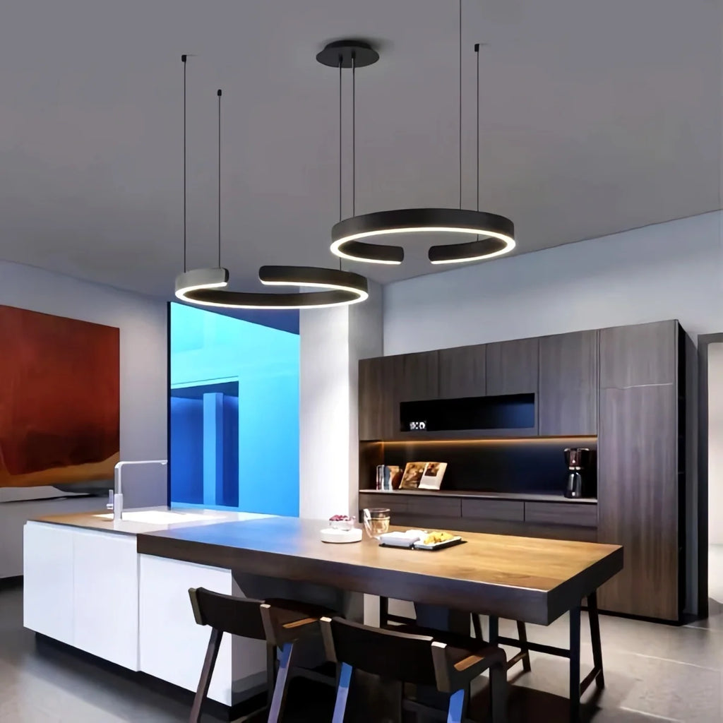 Modern Ring LED Chandelier for Living Room