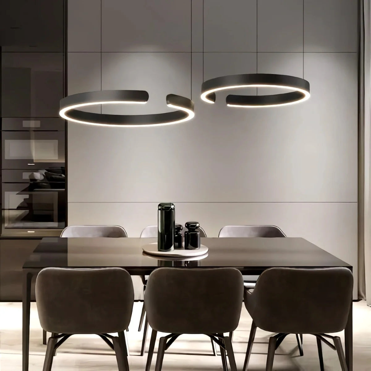 Modern Ring LED Chandelier for Living Room