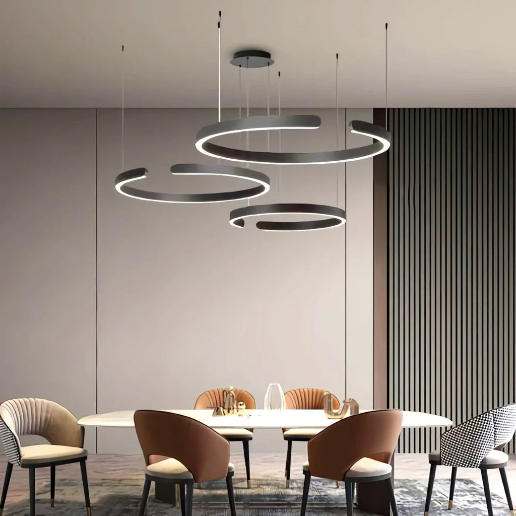 Modern Ring LED Chandelier for Living Room