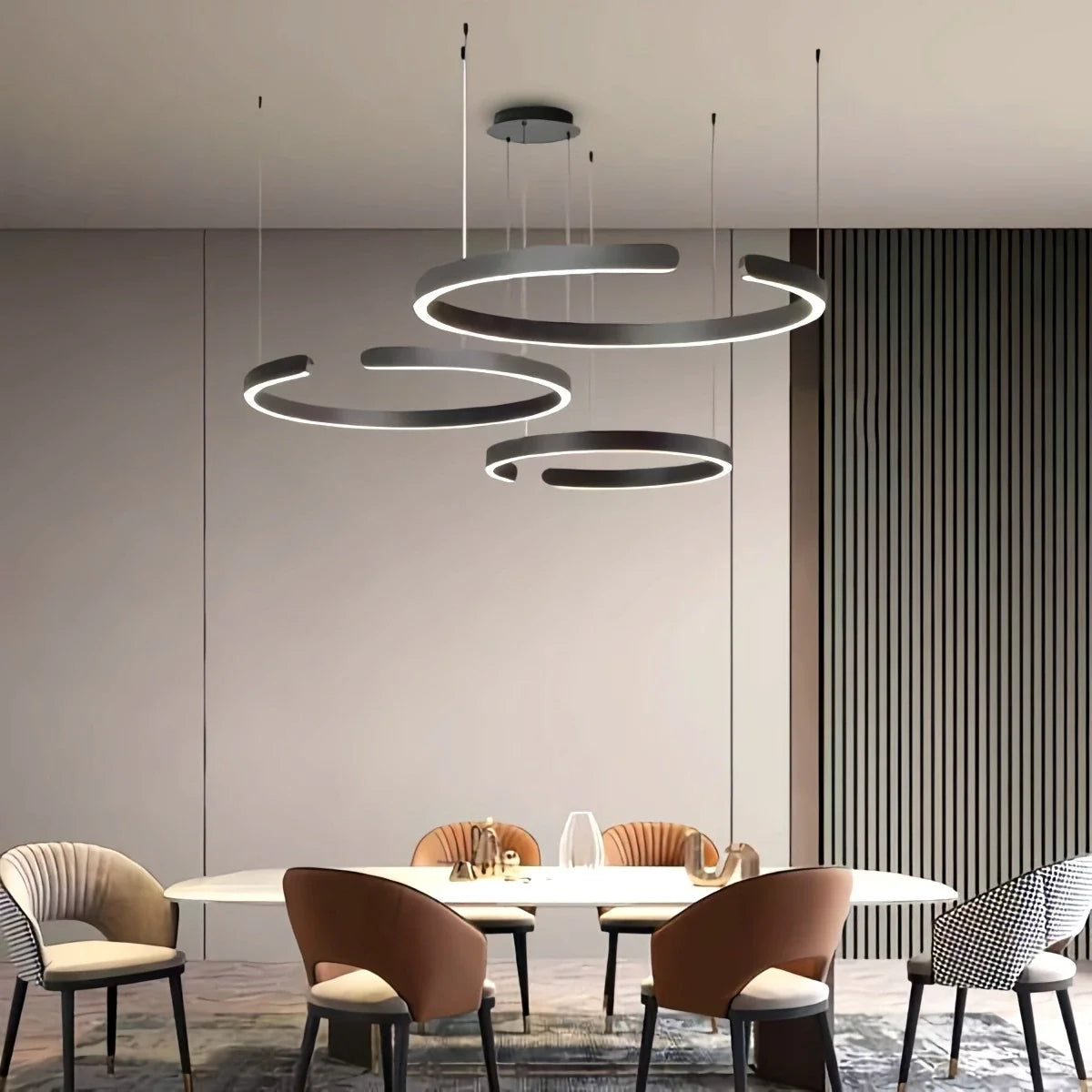 Modern Ring LED Chandelier for Living Room