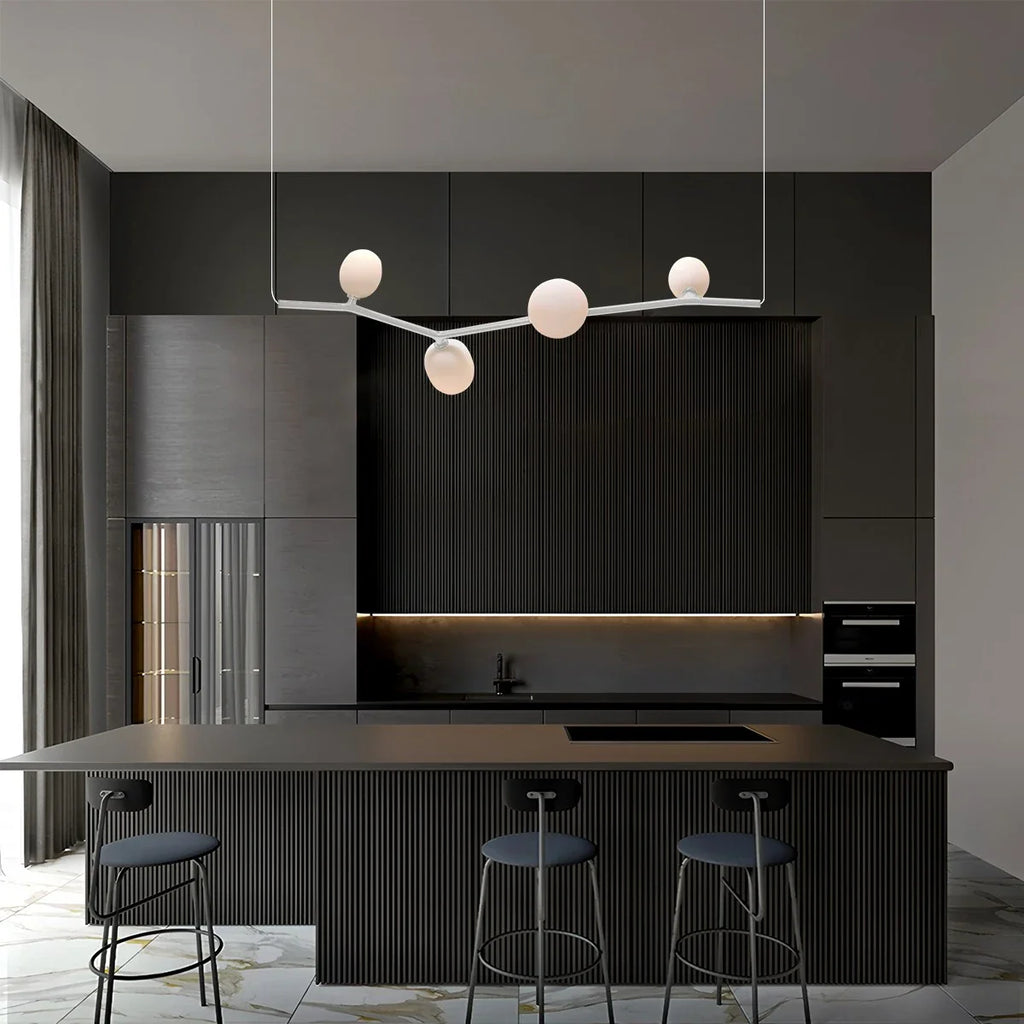 Nordic Creative Tree Branch Glass Chandelier