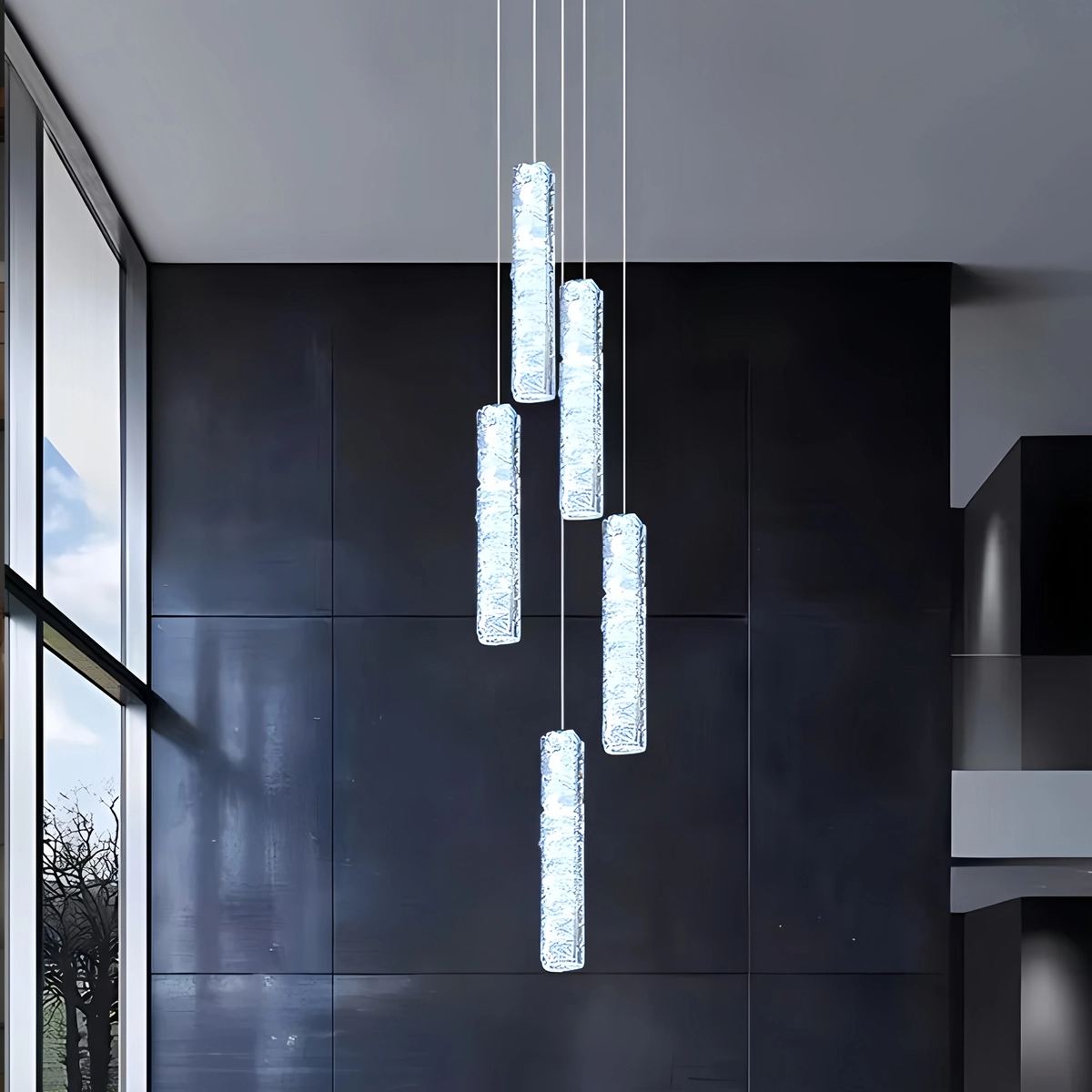 Nordic Crystal LED Chandelier