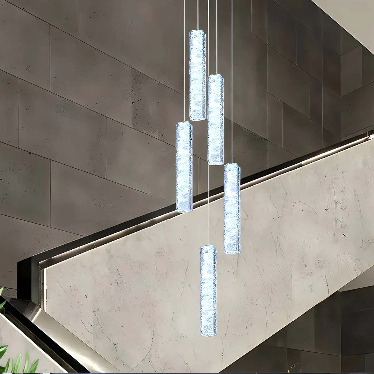 Nordic Crystal LED Chandelier