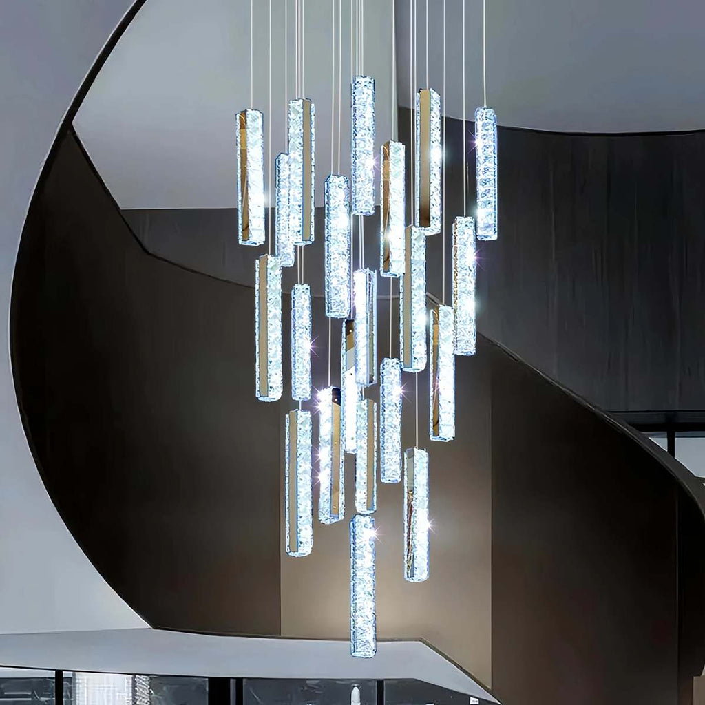 Nordic Crystal LED Chandelier