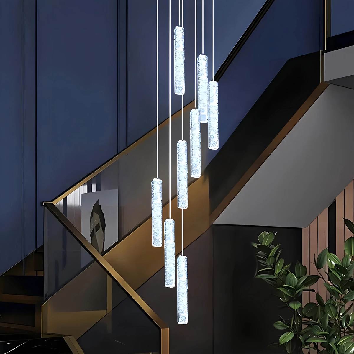 Nordic Crystal LED Chandelier