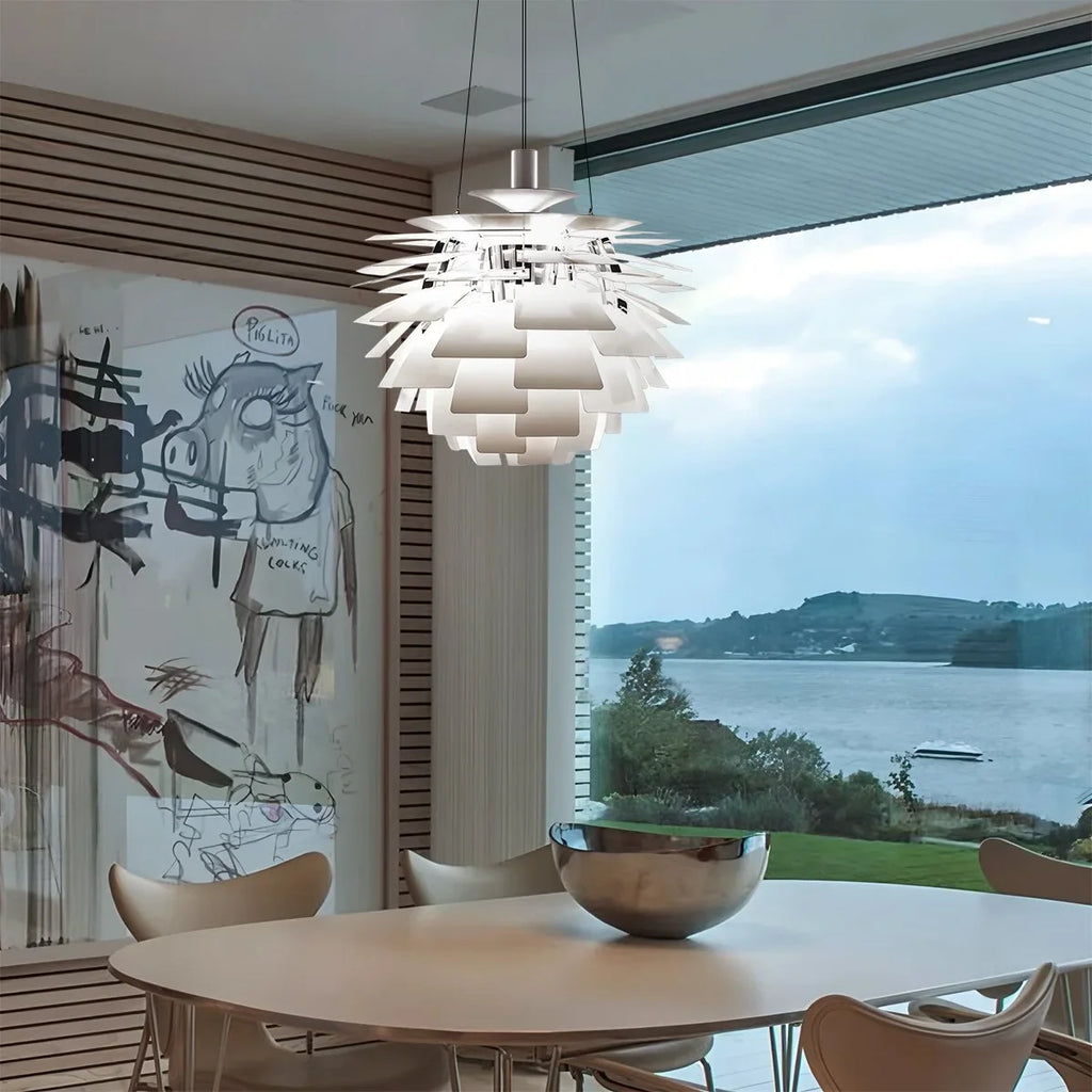 Modern Art Deco Layered Pendant Lamp