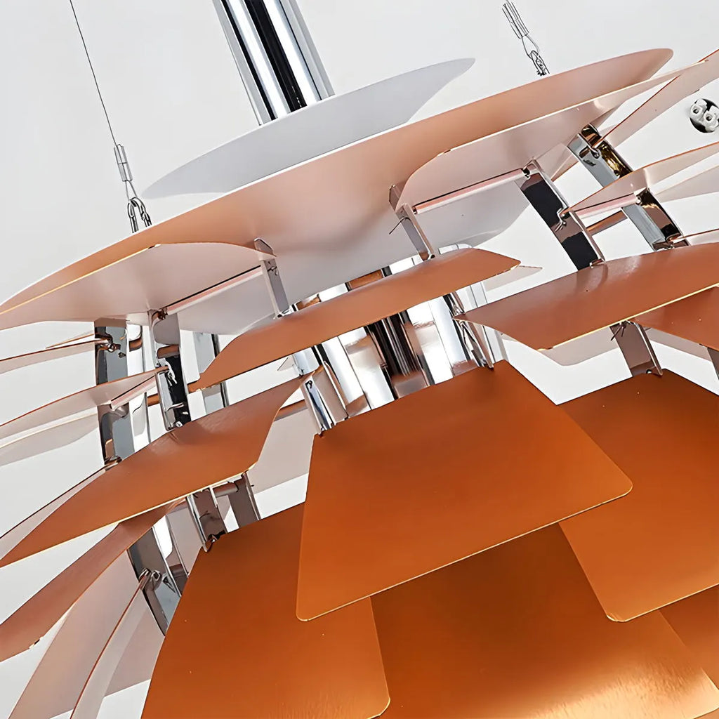 Modern Art Deco Layered Pendant Lamp