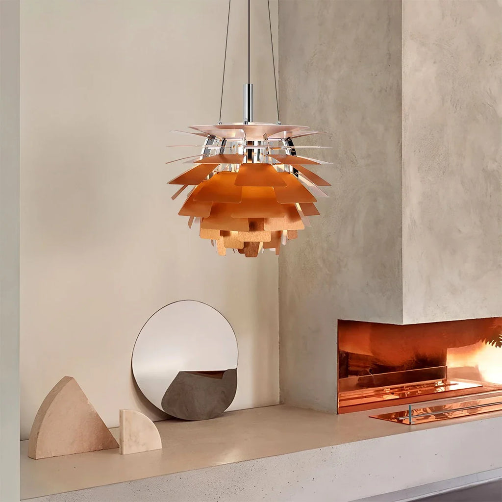 Modern Art Deco Layered Pendant Lamp