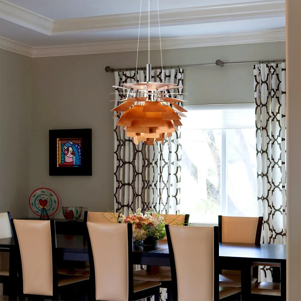 Modern Art Deco Layered Pendant Lamp