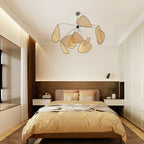 Screen Cannage Suspension Chandelier