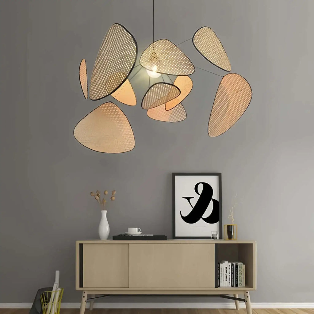 Screen Cannage Suspension Chandelier