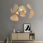 Screen Cannage Suspension Chandelier