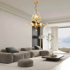Tree Branch Crystal Chandelier for Living Room