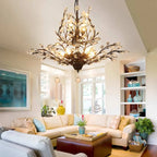 Tree Branch Crystal Chandelier for Living Room
