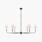 Vintage Retro Metal Chandelier