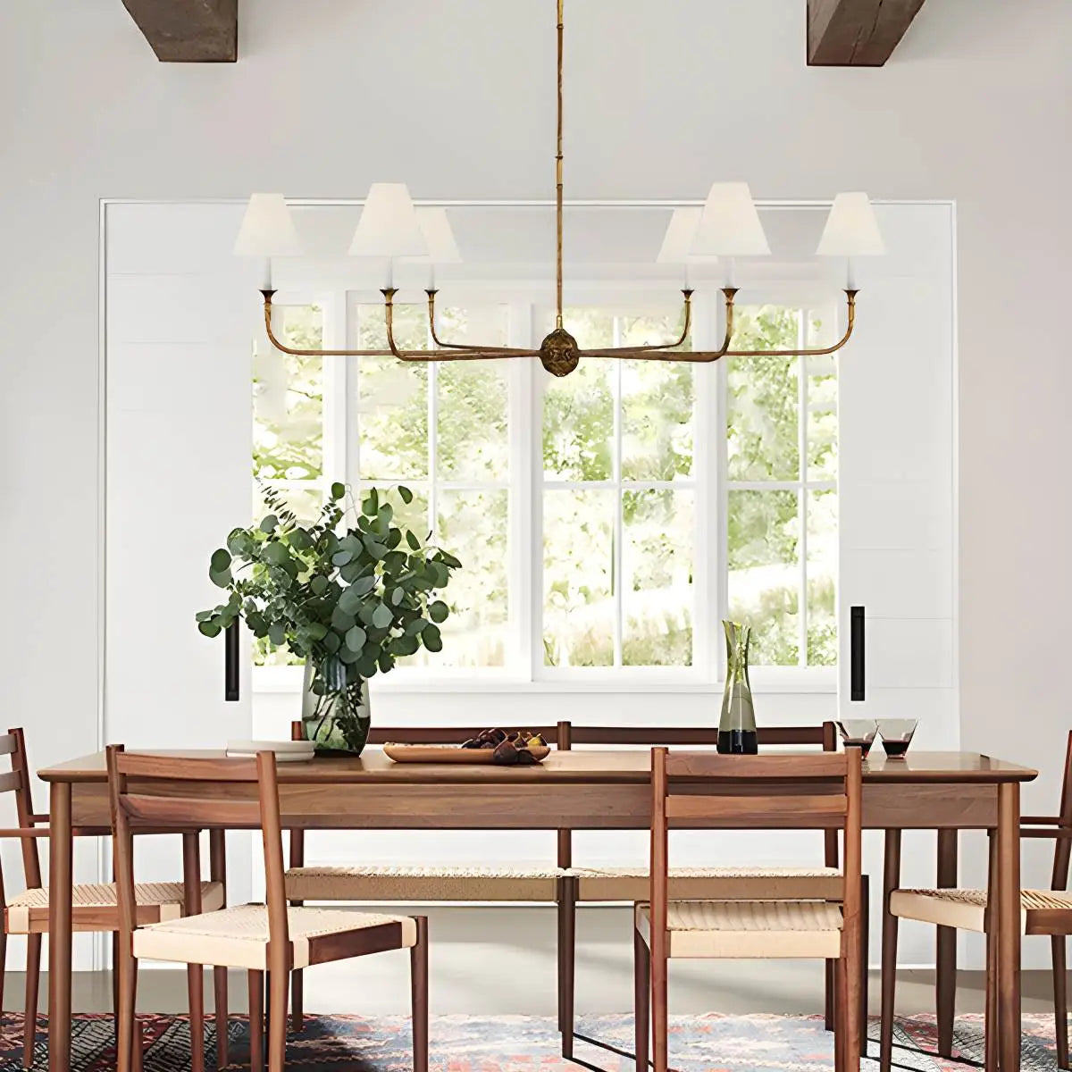 Vintage Retro Metal Chandelier