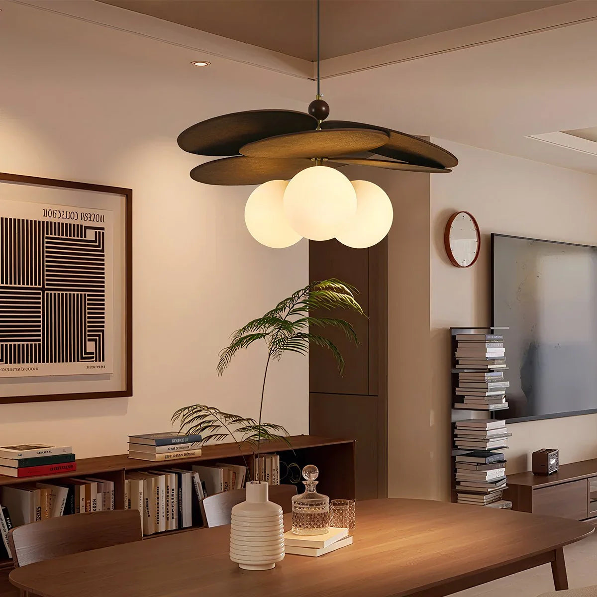 Wabi Sabi Vine Weaving Chandelier for Dining Room