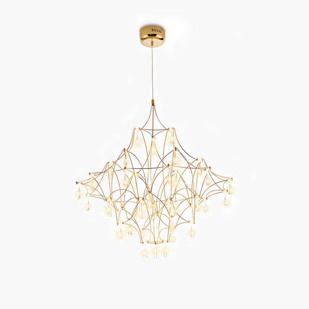 Adjustable Large Creativity Crystal Chandelier