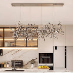 Argent/Gold Cloud Multi Pendant Chandelier