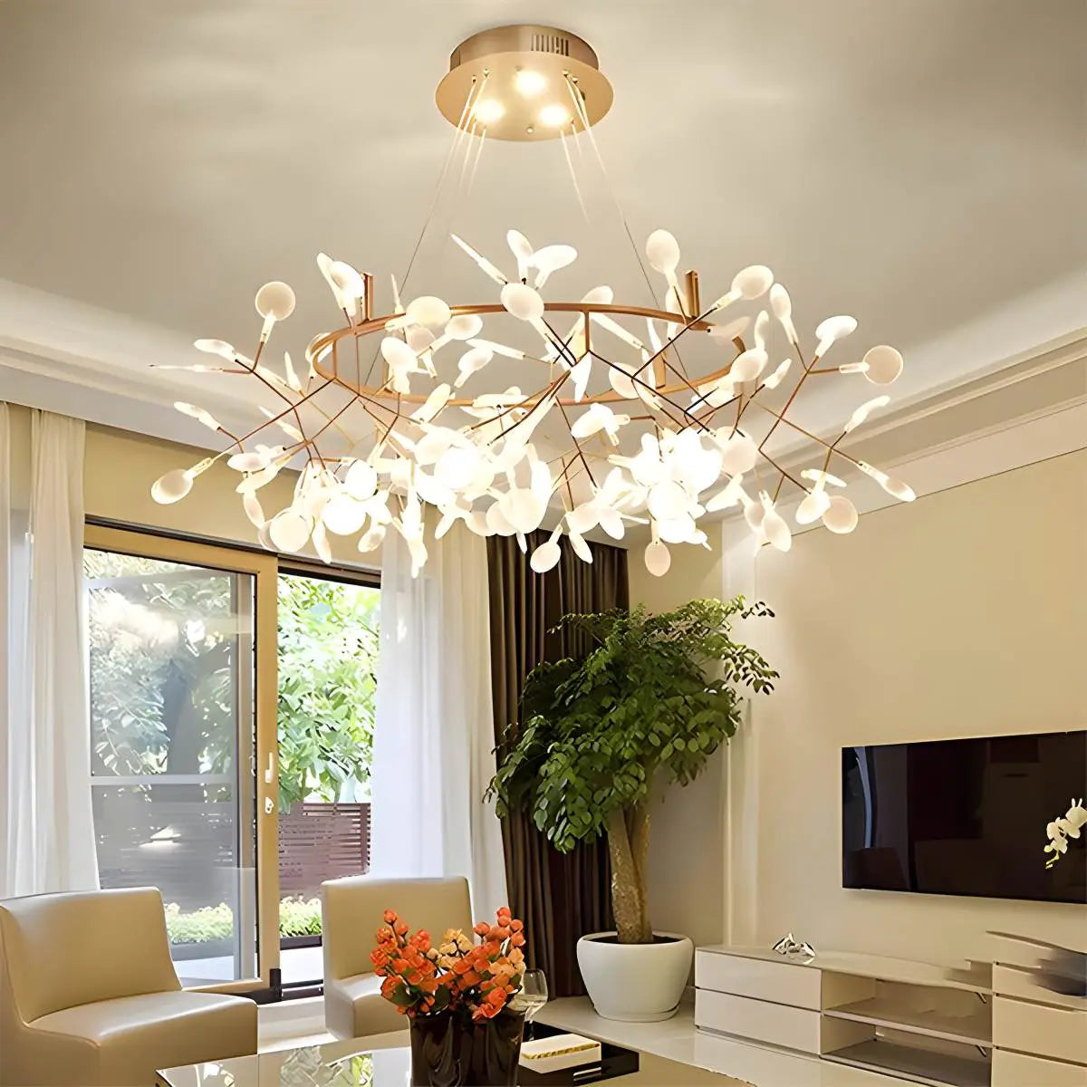 Branch Firefly Chandelier for Living Room