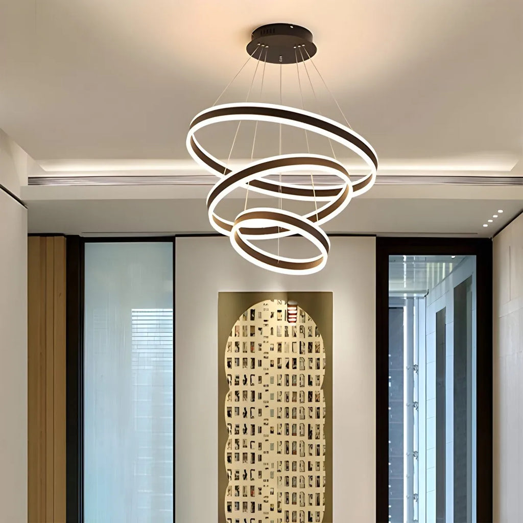 Circle Layered Living Room Chandelier