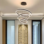 Circle Layered Living Room Chandelier