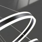 Circle Layered Living Room Chandelier