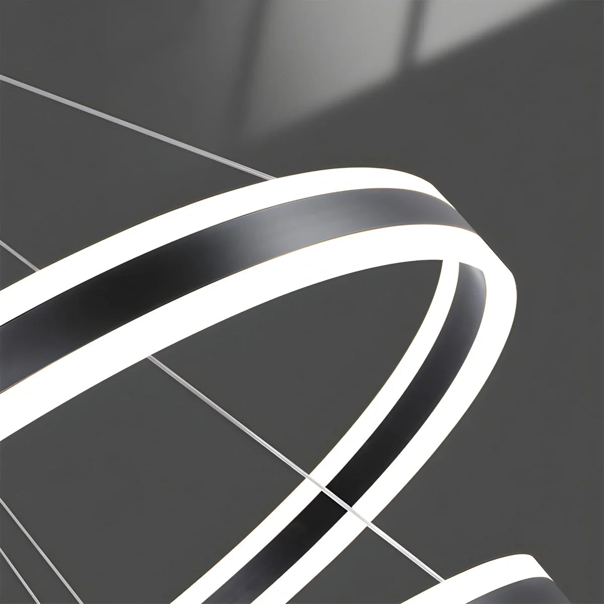 Circle Layered Living Room Chandelier