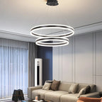 Circle Layered Living Room Chandelier