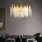 Crystal Tassel Chandelier for Living Room