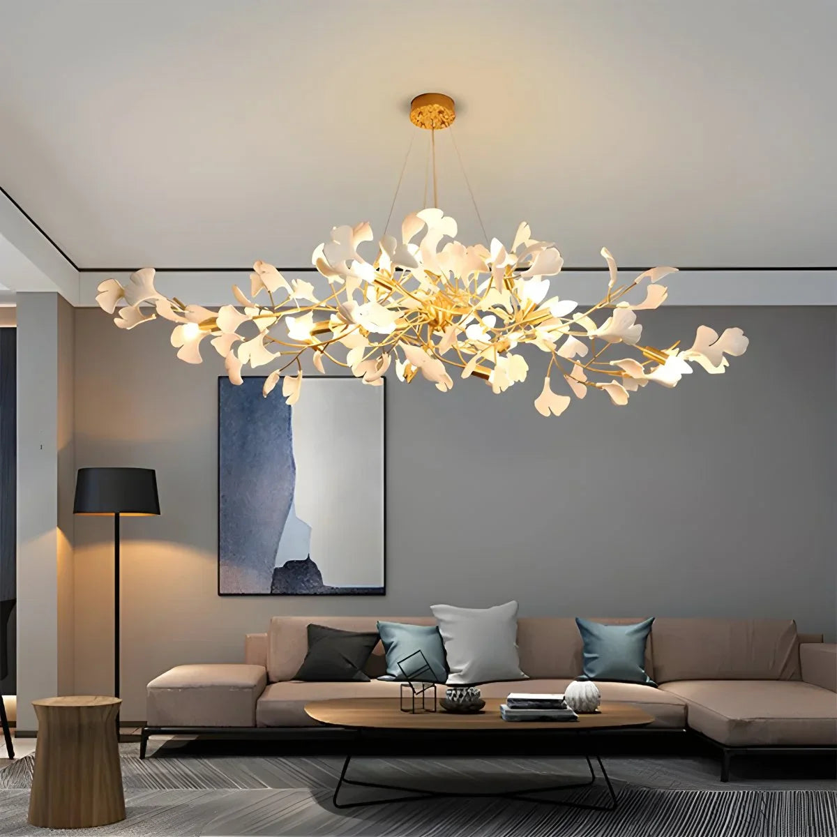 Gingko Chandeliers-B for Living Room