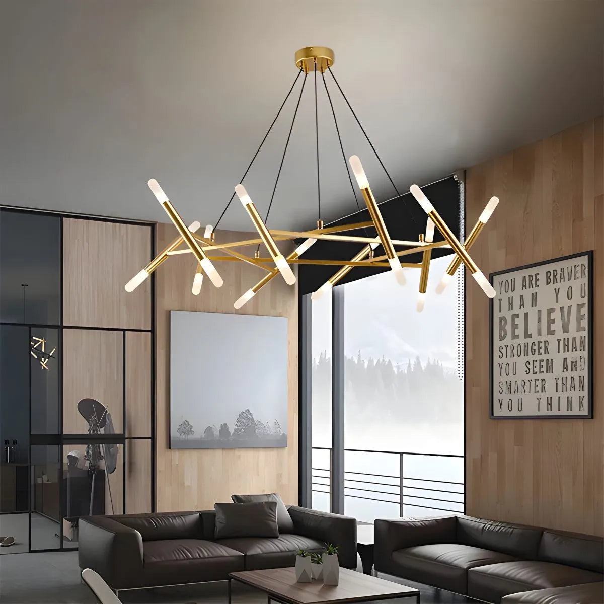 LED Nestle Chandelier for Living Room