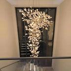 Large Ginkgo Leaf Chandelier