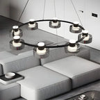 Light Luxury Creative Glass Chandelier